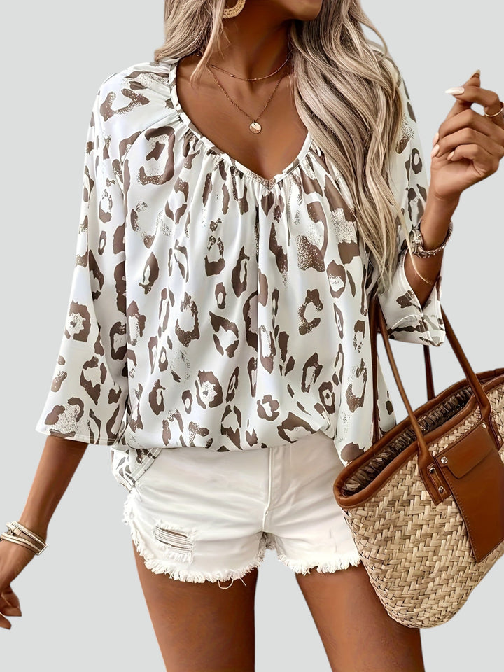 Juliana™ | Blusa Leopardo