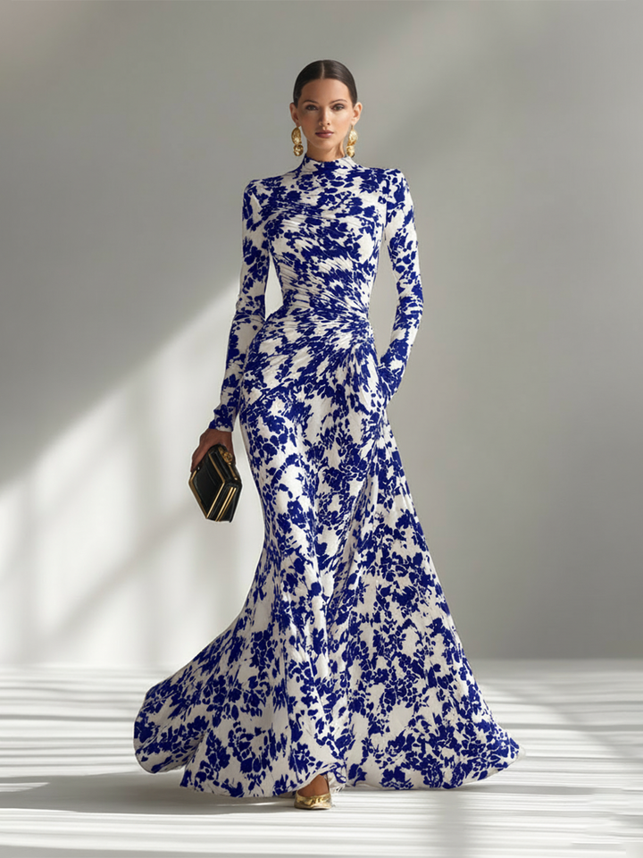 Damiana | Abito avvolgente in misto stretch