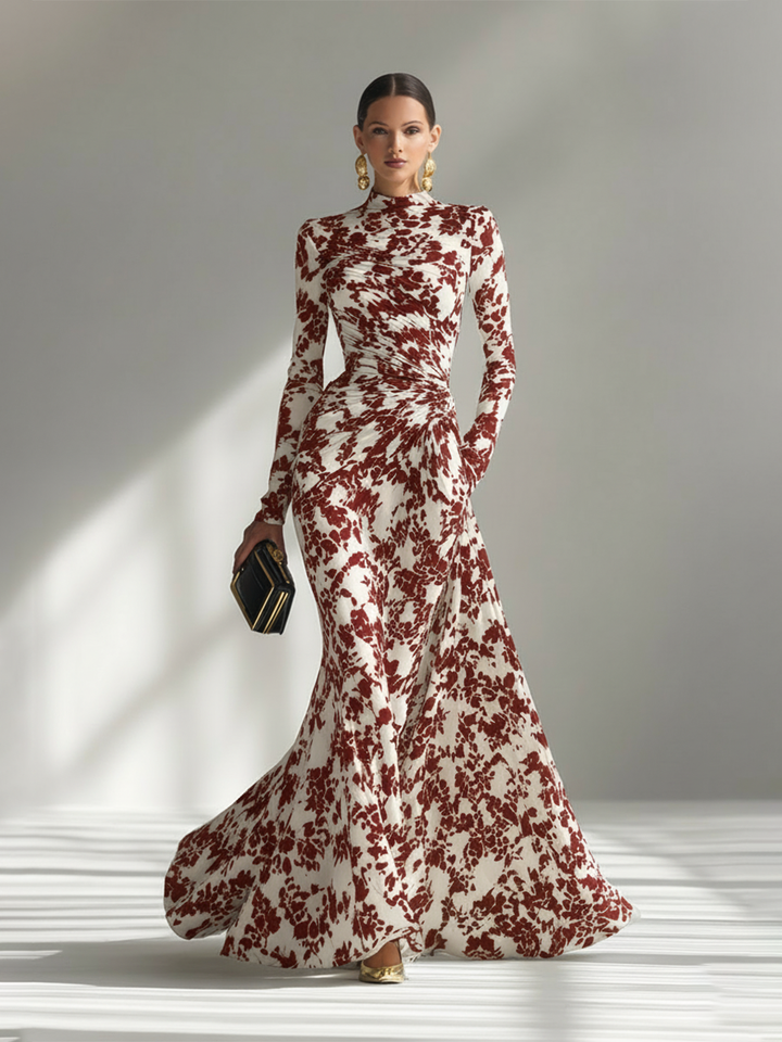 Damiana | Abito avvolgente in misto stretch