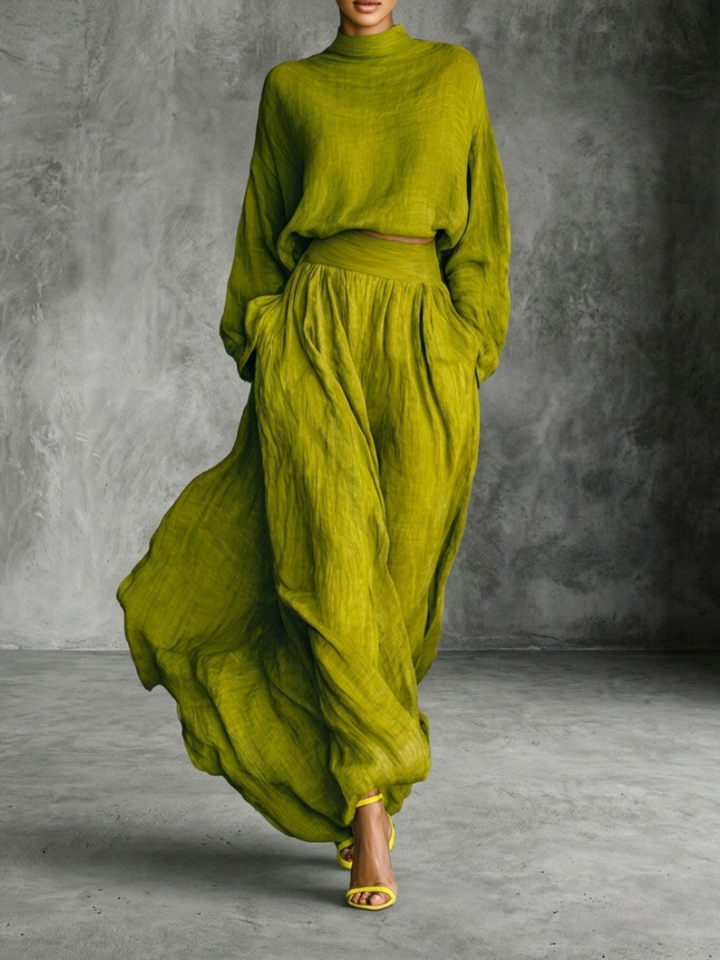 Mariela | Completo da donna verde