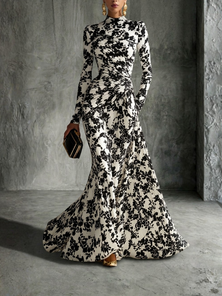 Damiana | Abito avvolgente in misto stretch