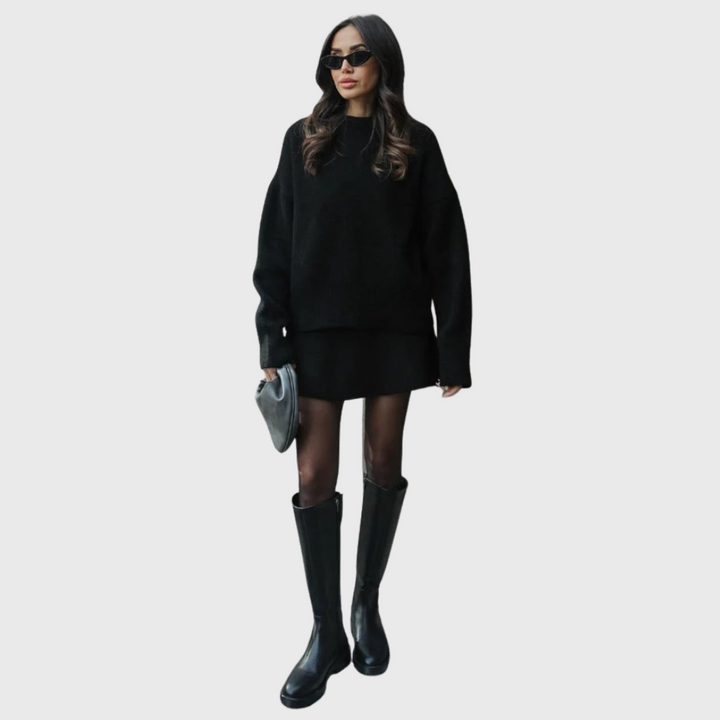 Set in maglia accogliente