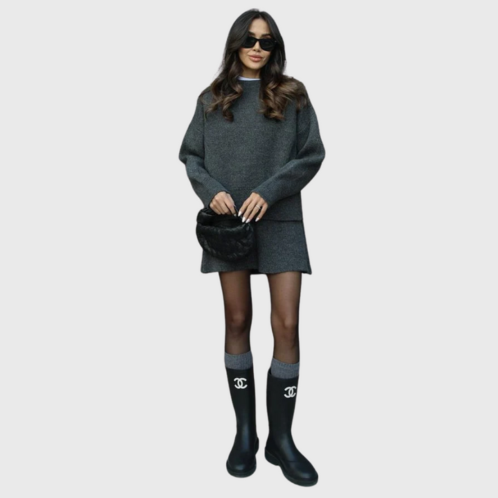 Set in maglia accogliente