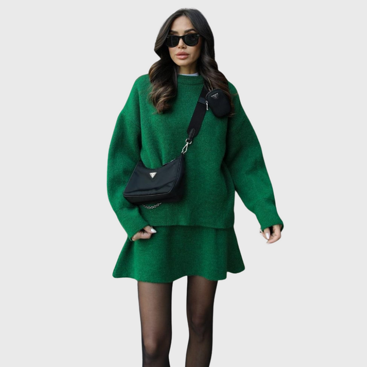 Set in maglia accogliente