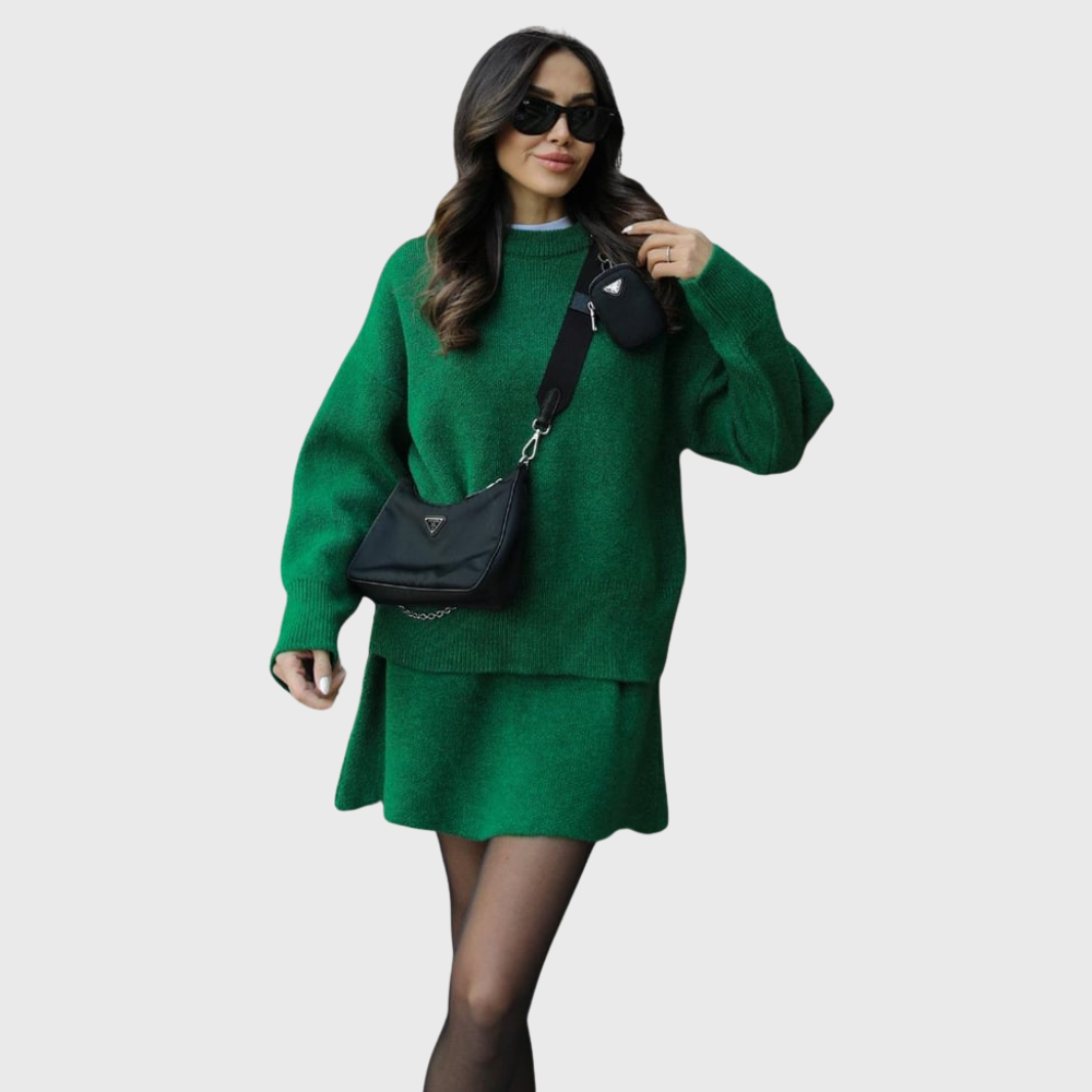 Set in maglia accogliente